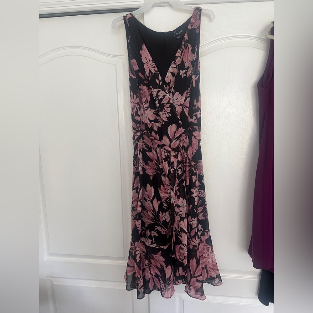 Connected Apparel Pink Floral Maxi Dress